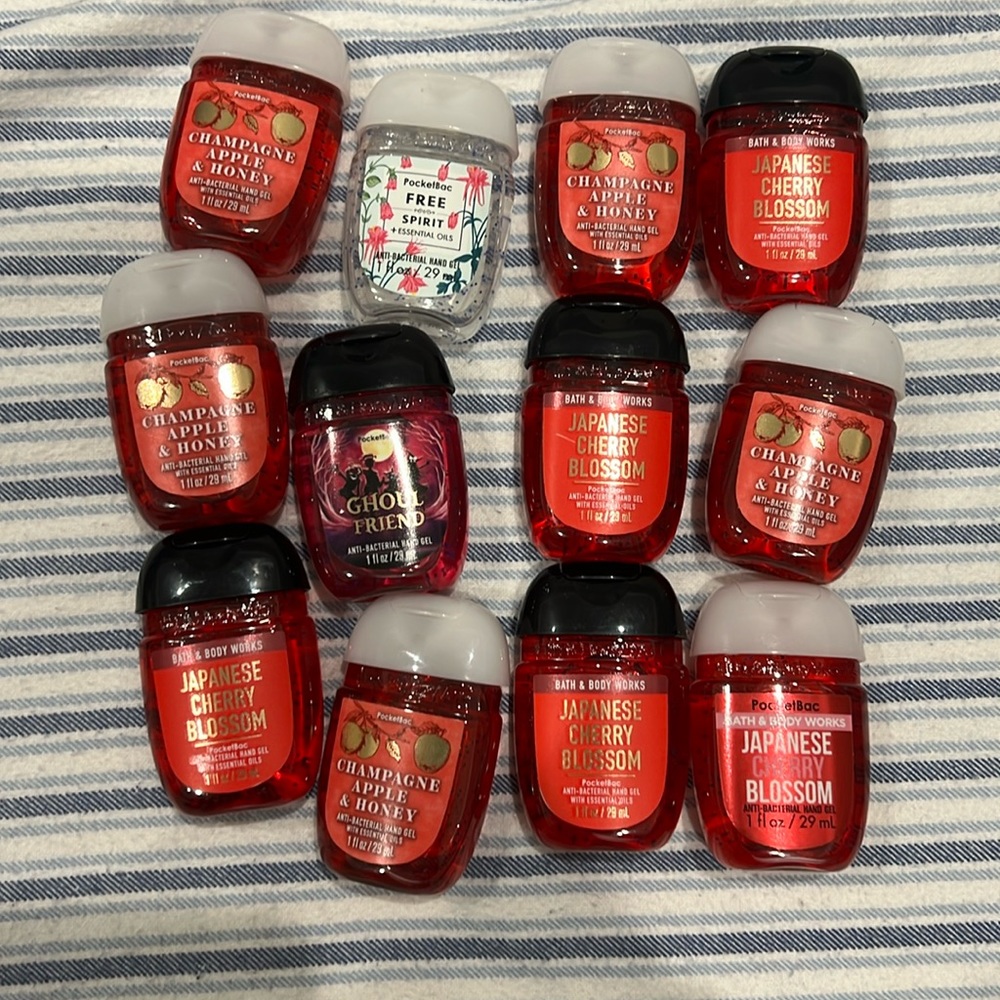Pocketbac Champagne Apple and honey,  Japanese Cherry blossom